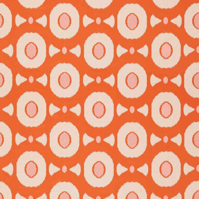 Harlequin Zinnia Clemetine/Peony Fabric