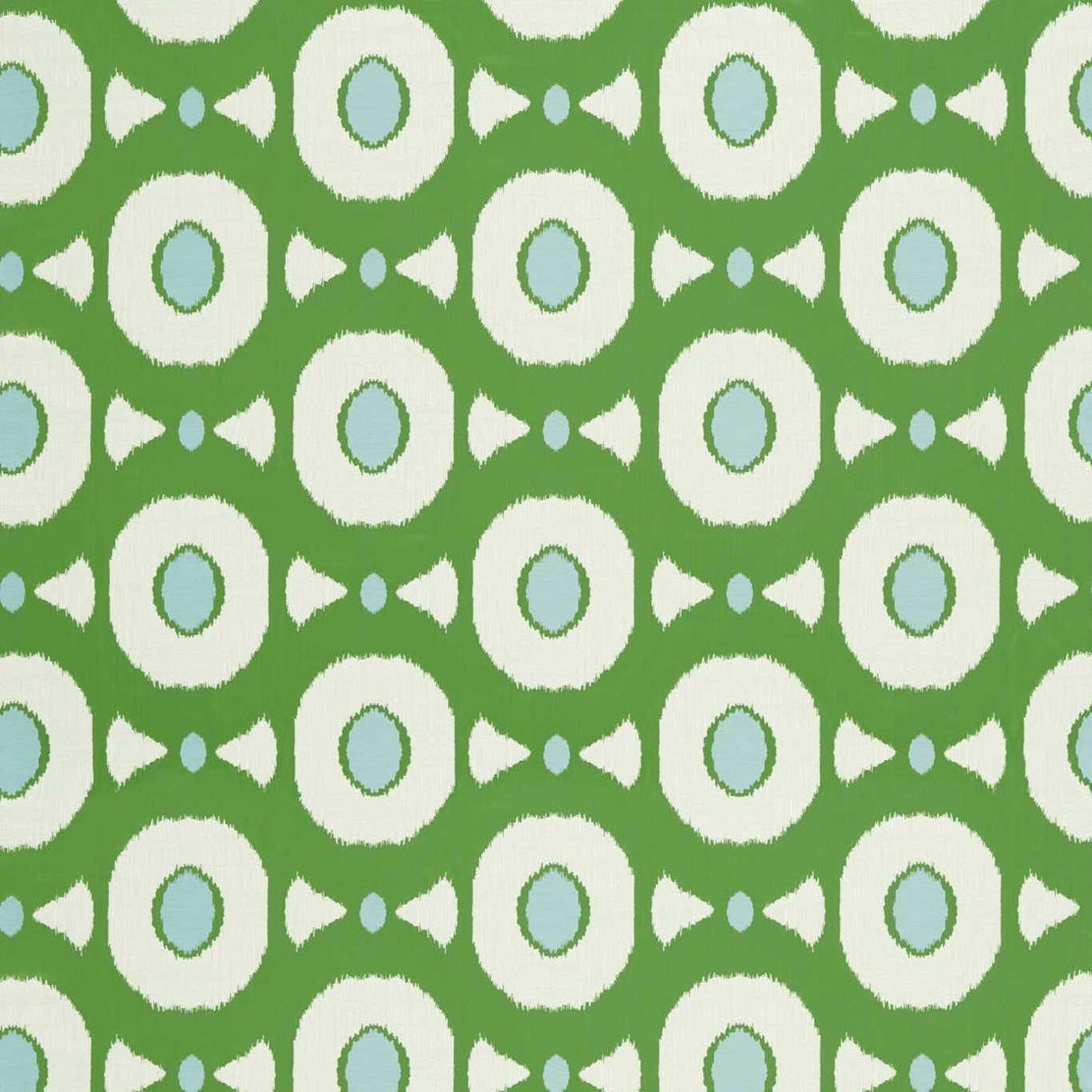 Harlequin Zinnia Emerald/Sky Fabric