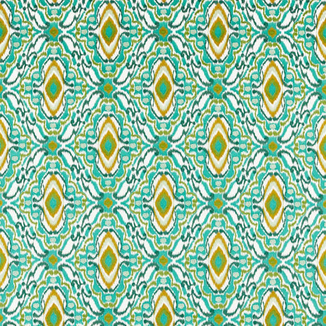 Harlequin Ixora Emerald/Palm/Chartreuse Fabric