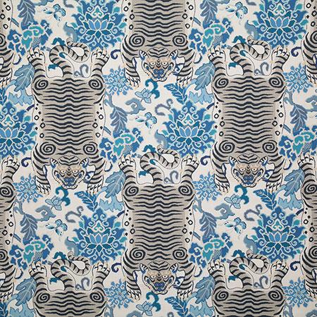 Pindler TIGRE COBALT Fabric
