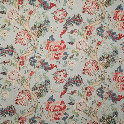 Pindler BASILLE CERULEAN Fabric