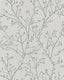 A-Street Prints Koura Platinum Branches Wallpaper