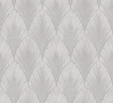 A-Street Prints Bakal Pearl Art Deco Ogee Wallpaper