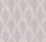 A-Street Prints Bakal Art Deco Ogee Pearl Wallpaper