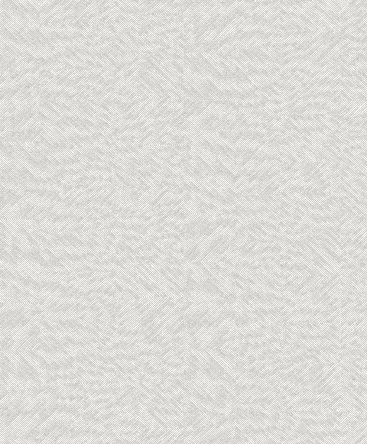 A-Street Prints Ocel Light Grey Geometric Wallpaper