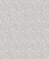 A-Street Prints Kila Grey Geometric Wallpaper