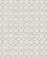 A-Street Prints Besi Silver Tiled Wallpaper
