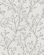A-Street Prints Koura Silver Branches Wallpaper