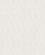 A-Street Prints Rino Ogee Silver Wallpaper