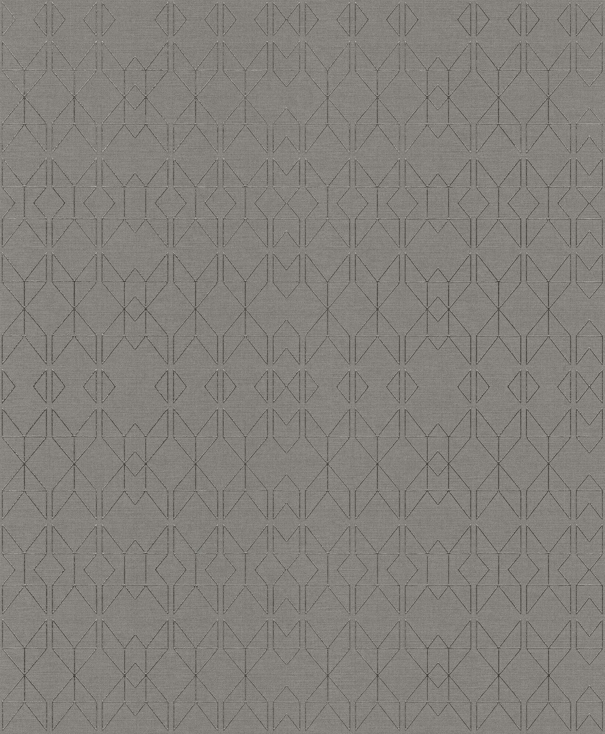 A-Street Prints Paititi Sterling Geometric Trellis Wallpaper