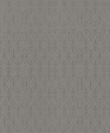 A-Street Prints Paititi Sterling Geometric Trellis Wallpaper