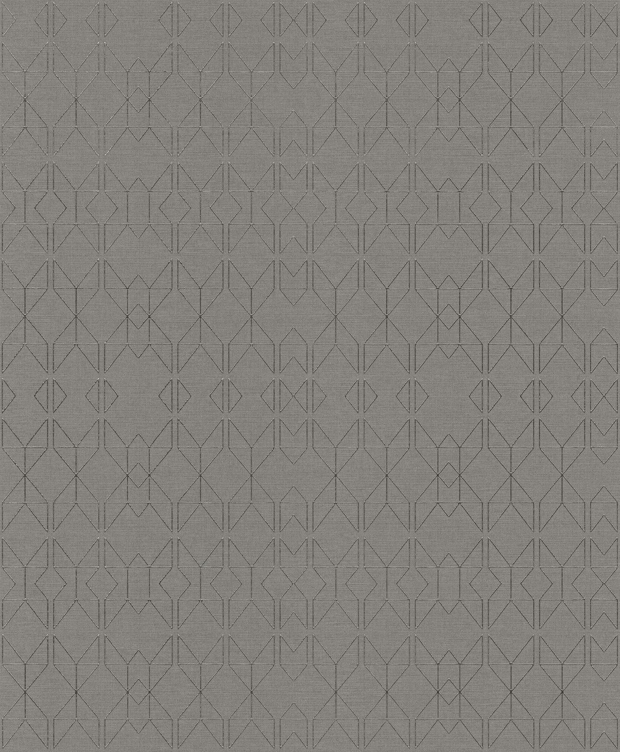 A-Street Prints Paititi Geometric Trellis Sterling Wallpaper