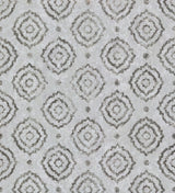 A-Street Prints Uma Medallion Silver Wallpaper