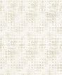 A-Street Prints Celeste Platinum Circle Grid Wallpaper