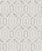 A-Street Prints Latona Platinum Diamond Geometric Wallpaper
