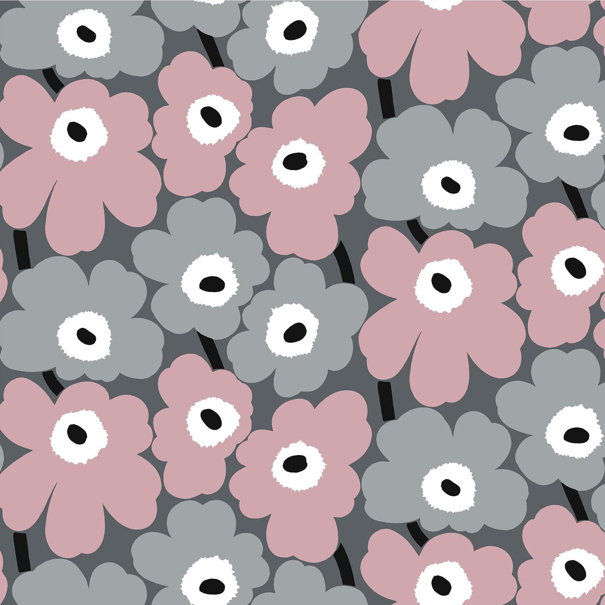 Brewster Home Fashions Pink Pieni Unikko Peel & Stick Wallpaper