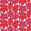 Brewster Home Fashions Red Pieni Unikko Peel & Stick Wallpaper