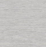 Brewster Home Fashions Tibetan Grasscloth Peel & Stick Silver Wallpaper