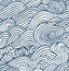 Brewster Home Fashions Navy Saybrook Peel & Stick Wallpaper