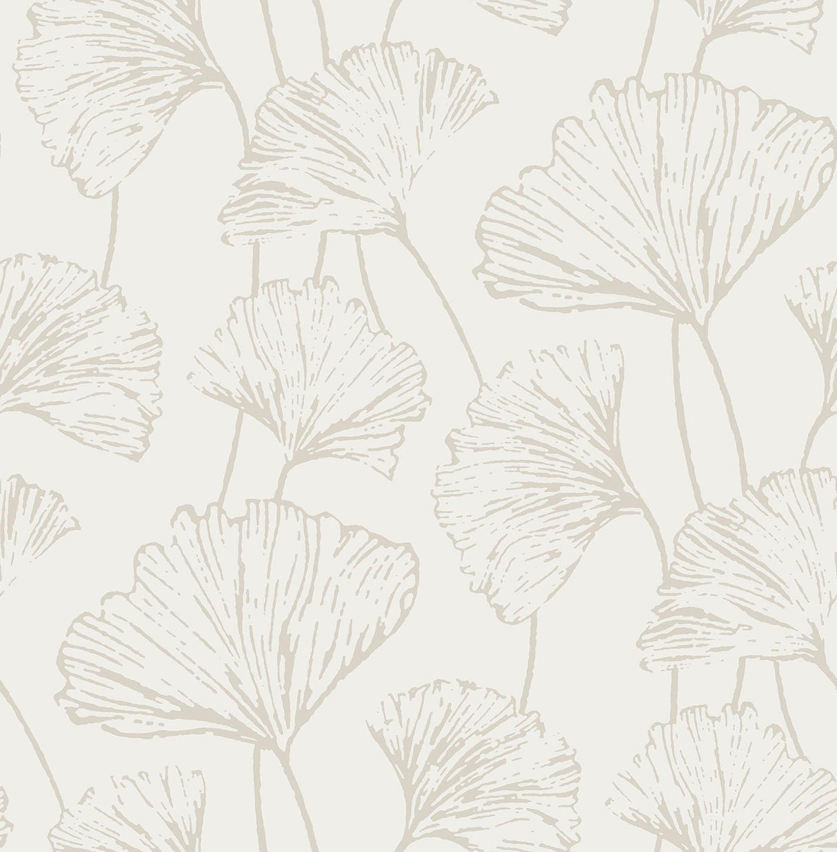 Brewster Home Fashions Silver Hikarigaoka Peel & Stick Wallpaper
