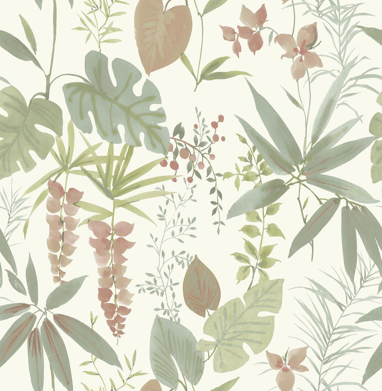Brewster Home Fashions Maldives Peel & Stick Warm Wallpaper