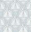 Brewster Home Fashions Blue Moon Rabbit Peel & Stick Wallpaper