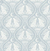 Brewster Home Fashions Blue Moon Rabbit Peel & Stick Wallpaper