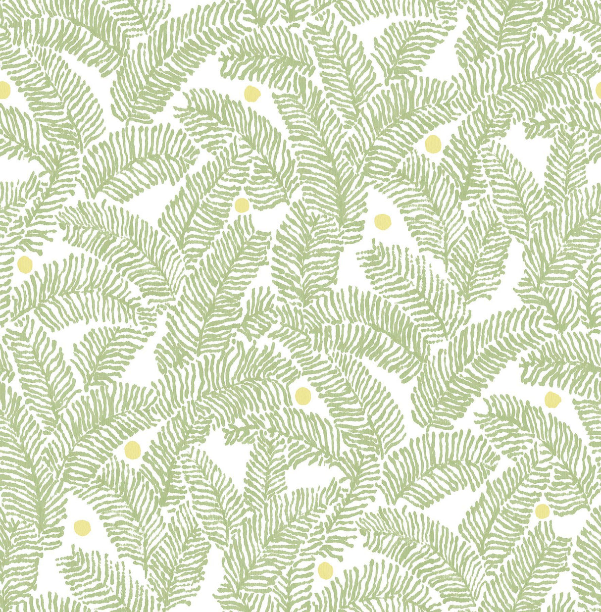 Brewster Home Fashions Green Fernanda Peel & Stick Wallpaper