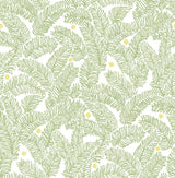 Brewster Home Fashions Fernanda Peel & Stick Green Wallpaper