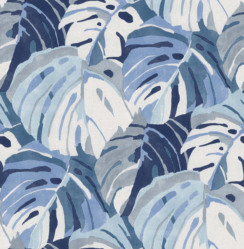 Brewster Home Fashions Blue Adansonii Peel & Stick Wallpaper