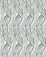 Brewster Home Fashions Meraki Peel & Stick Charcoal Wallpaper