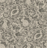 Brewster Home Fashions Terrene Peel & Stick Charcoal Wallpaper