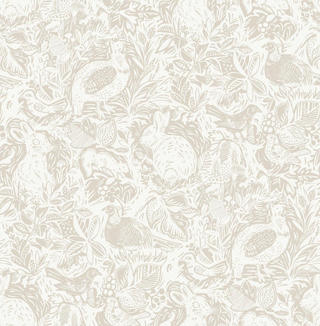 Brewster Home Fashions Cream Terrene Peel & Stick Wallpaper