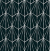 Brewster Home Fashions Black Dorset Peel & Stick Wallpaper
