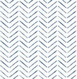 Brewster Home Fashions Holden Peel & Stick Indigo Wallpaper
