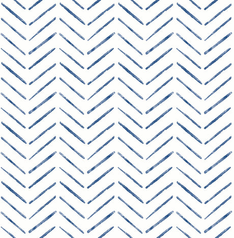 Brewster Home Fashions Holden Peel & Stick Indigo Wallpaper