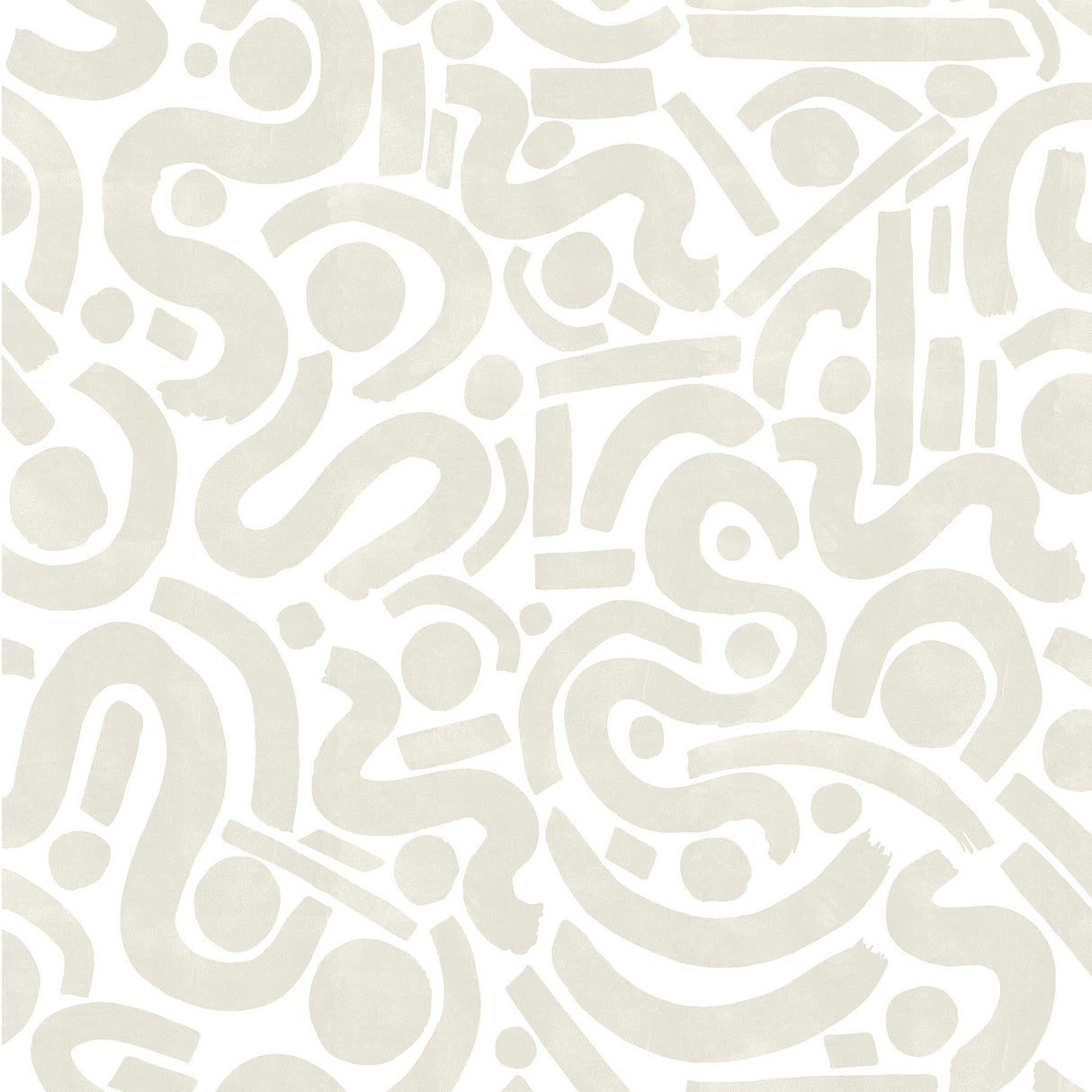 Brewster Home Fashions Taupe Edie Geometric Peel & Stick Wallpaper