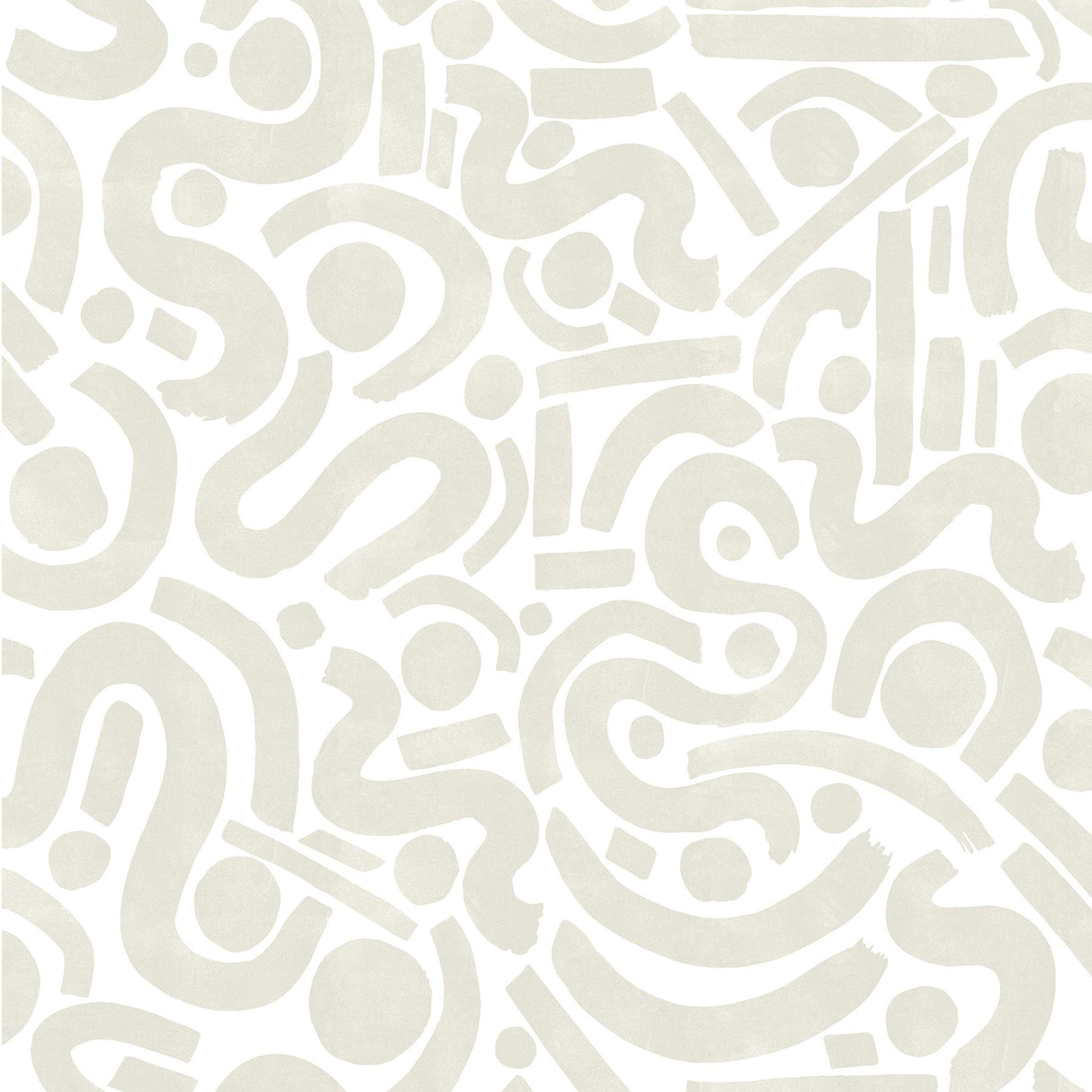 Brewster Home Fashions Edie Geometric Peel & Stick Taupe Wallpaper