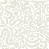 Brewster Home Fashions Edie Geometric Peel & Stick Taupe Wallpaper