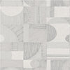 Brewster Home Fashions Silver Margo Geometric Peel & Stick Wallpaper