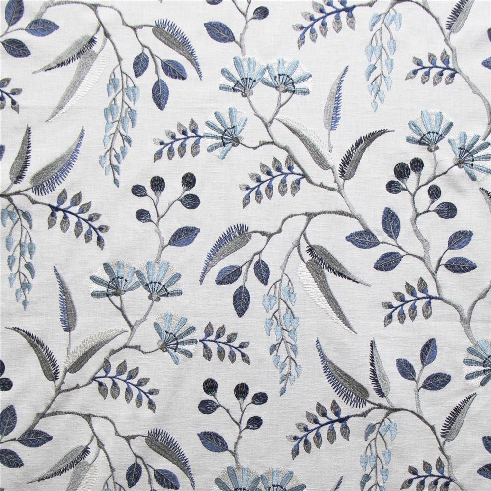 Kasmir Lucera Nordic Blue Fabric