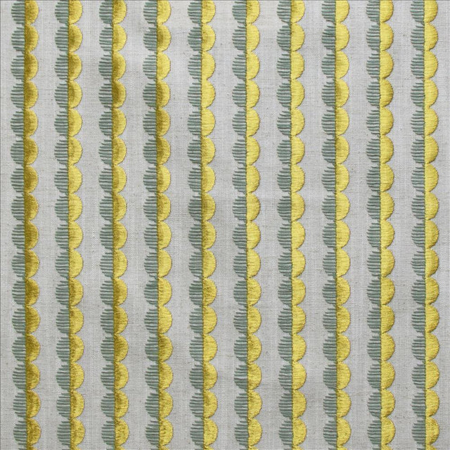 Kasmir Tieling Lime Fabric