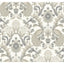 Ronald Redding Designs Plume Dynasty White/Neutral Wallpaper