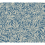 Ronald Redding Designs Rowan Dusty Blue Wallpaper