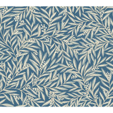 Ronald Redding Designs Rowan Dusty Blue Wallpaper