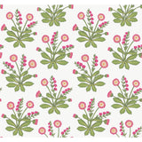 Ronald Redding Designs Meadow Flowers White/Rose Wallpaper