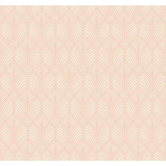 Ronald Redding Designs Craftsman Blush Wallpaper
