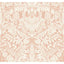 Ronald Redding Designs Lockwood Damask Blush Wallpaper