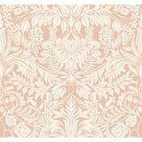 Ronald Redding Designs Lockwood Damask Blush Wallpaper