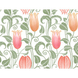 Ronald Redding Designs Canterbury Bells White/Brights Wallpaper